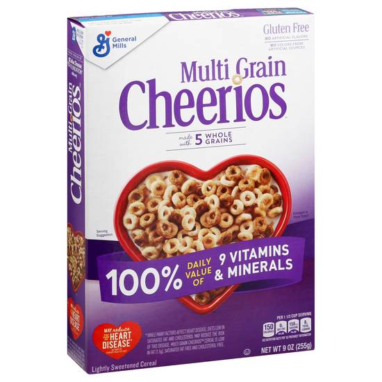 Cheerios Gluten Free Multigrain Oats Cereal (9 oz)
