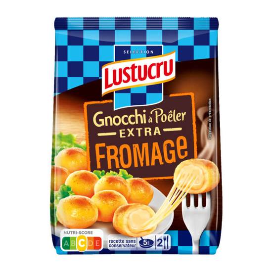 LUSTUCRU - Gnocchi à poêler au fromage  - 285g