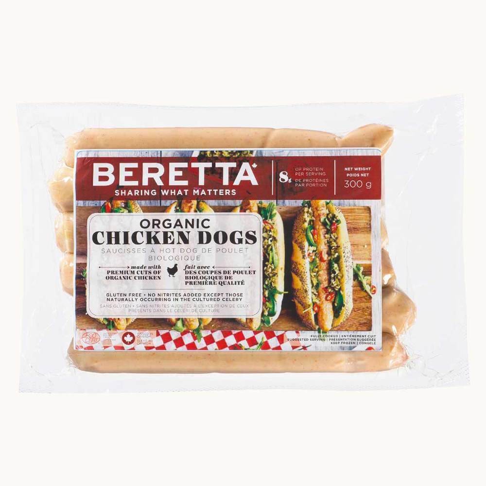 Beretta Organic Chicken Dogs (300 g)