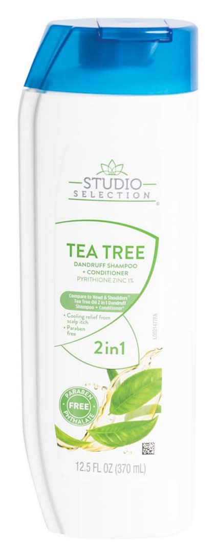 Studio Select 2-In-1 Dandruff Shampoo + Conditioner, Tea Tree (12.5 fl oz)