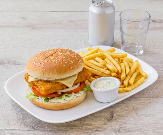 Menu le fish burger