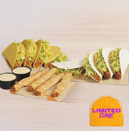 Rolled Chicken Tacos Party Pack