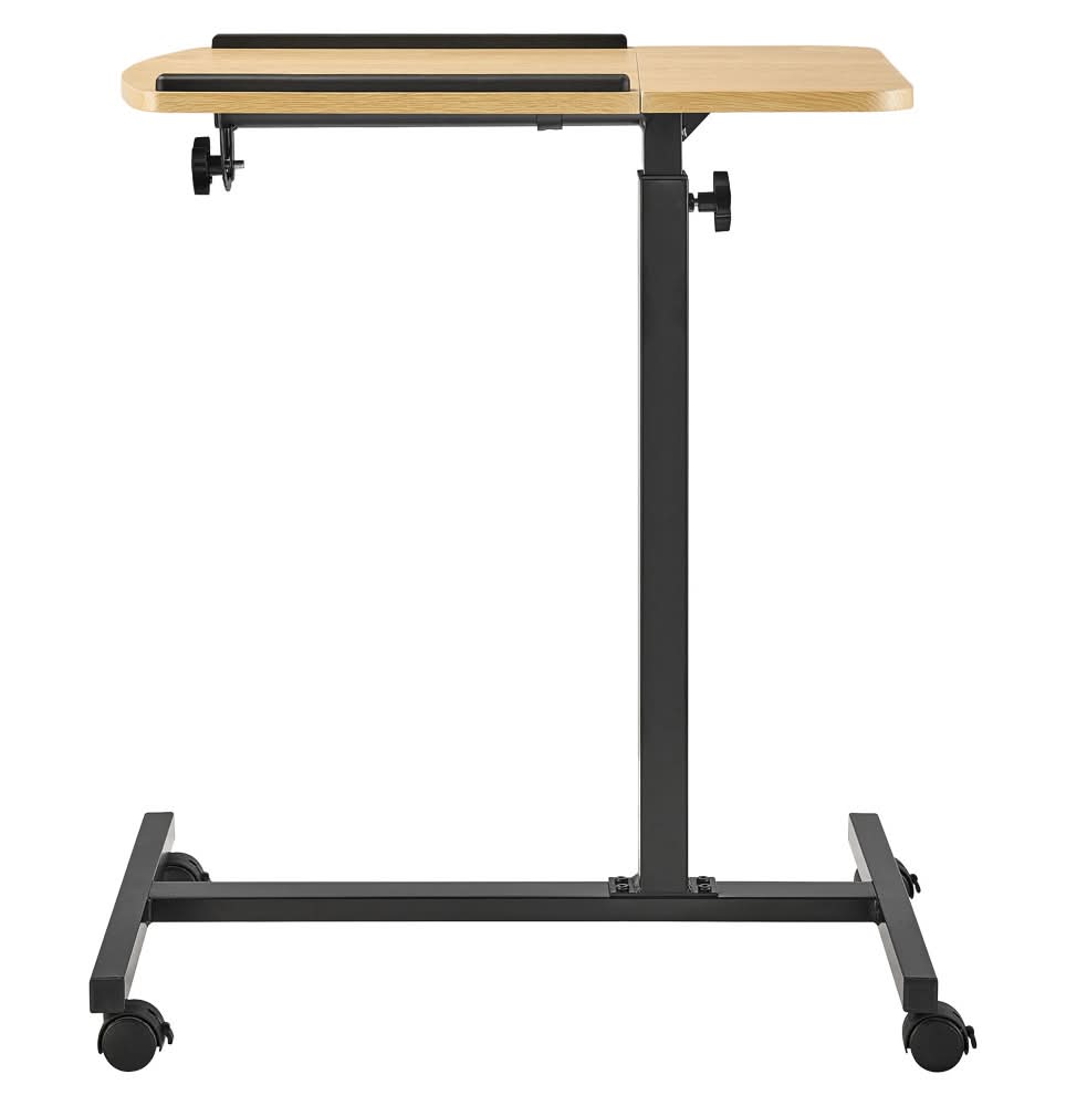 SOHL Oak Rolling Laptop Desk