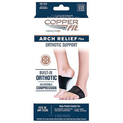 Copper Fit Arch Relief Plus Orthotic Support - 1.0 pr