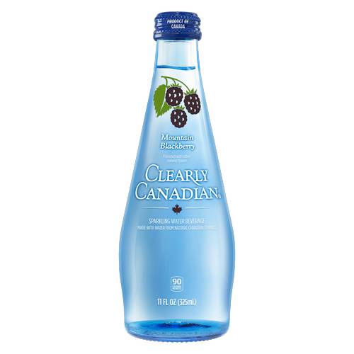 Clearly Canadian Sparkling Water Beverage (11 fl oz) (mountain blackberry)