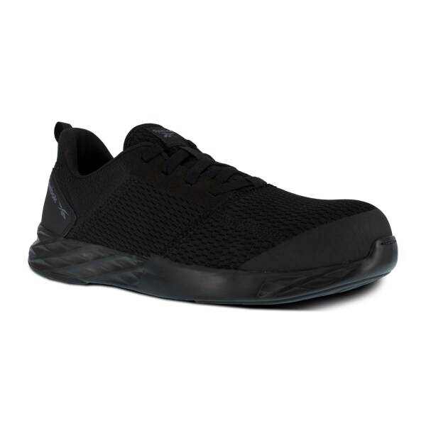 Reebok Athletic Work Shoe, RB4672 Black, 11M