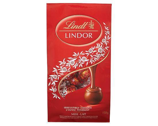 LINDT LINDOR BAGS MILK CHOCOLATE 150 GR