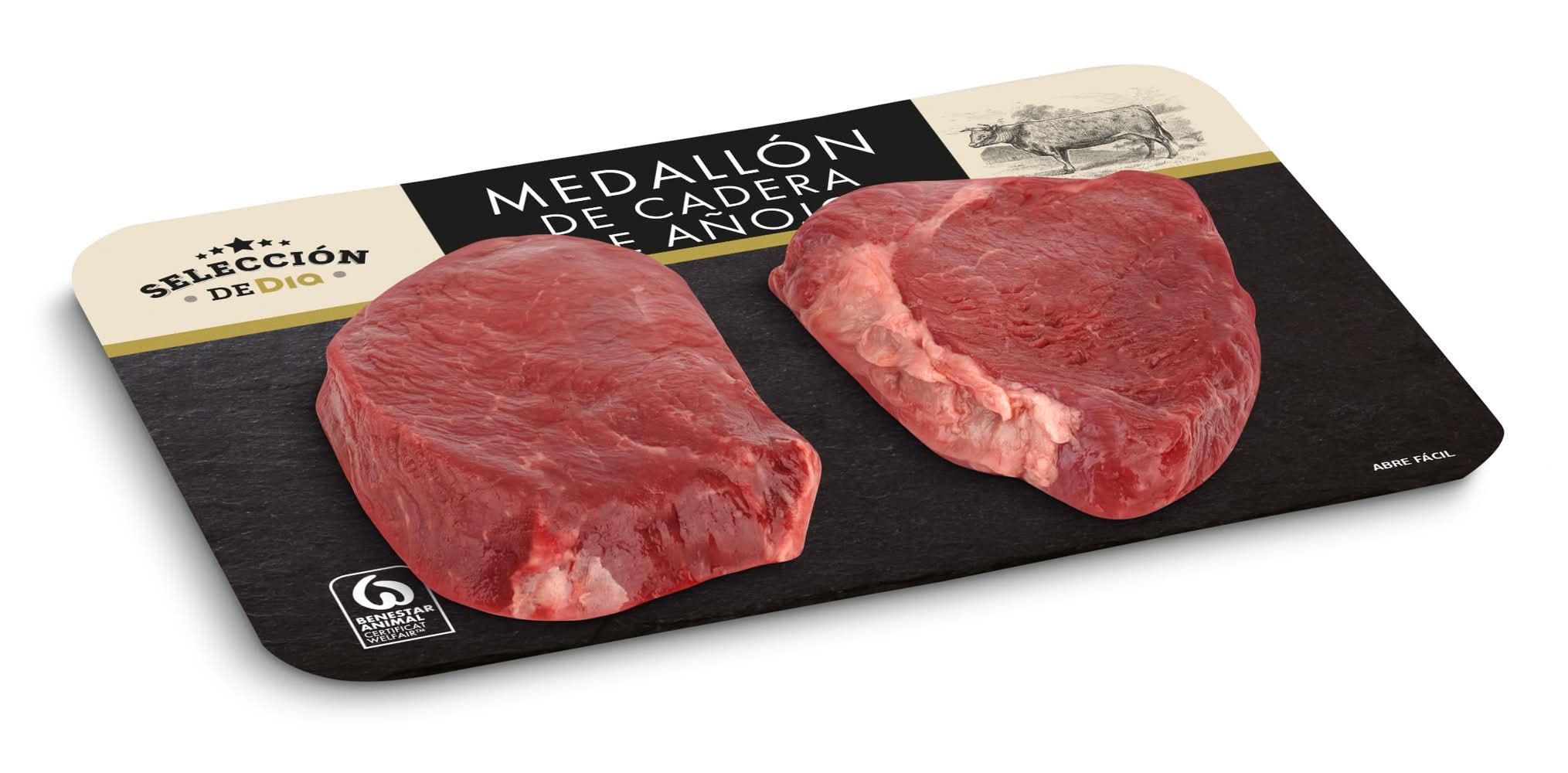 Medallón De Cadera Vacuno Selección De Dia Bandeja 300 G Aprox.