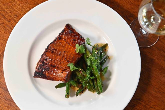 Barbecued Ginger Salmon