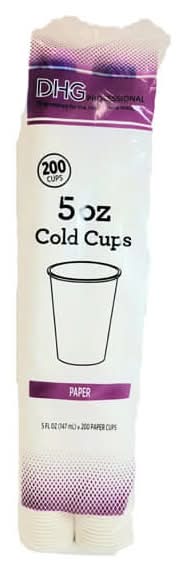 DHG Professional 5 Oz Paper Cold Cups (200 ct)