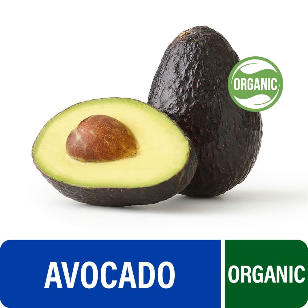 Fresh Organic Medium Ripe Avocado