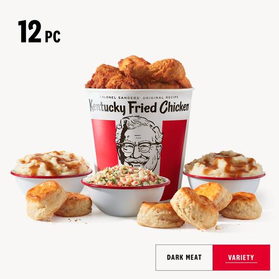 12 pc. Family Bucket Meal