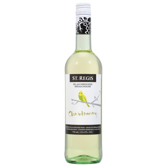 St. Regis Reserve Alcohol Removed Chardonnay Wine (750 ml)
