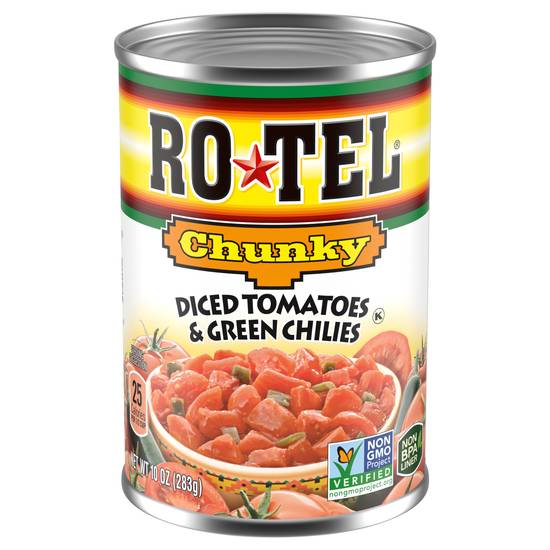 Ro-Tel Diced Tomatoes & Green Chilie (10 oz)