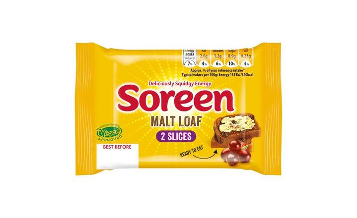 Soreen 2 Malt Loaf Slices 45G (404204) 