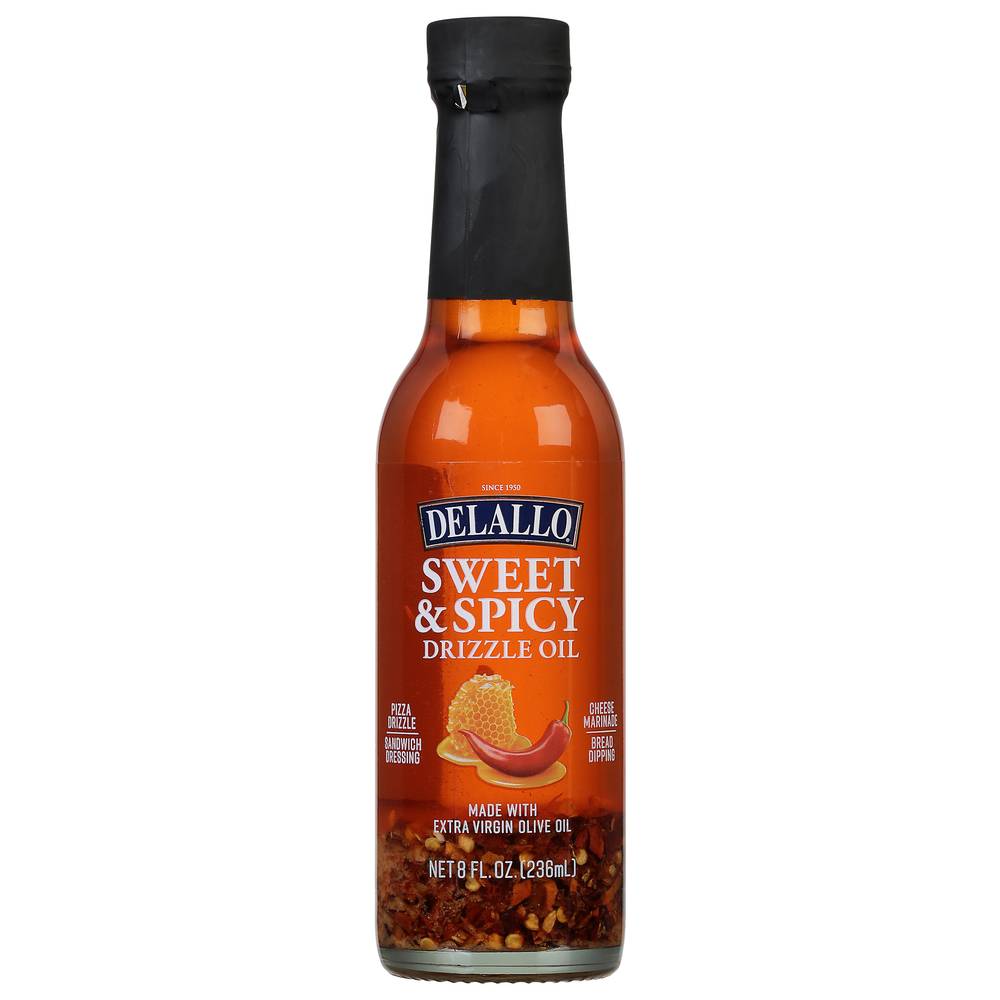 DeLallo Drizzle Oil, Sweet & Spicy (8 fl oz)