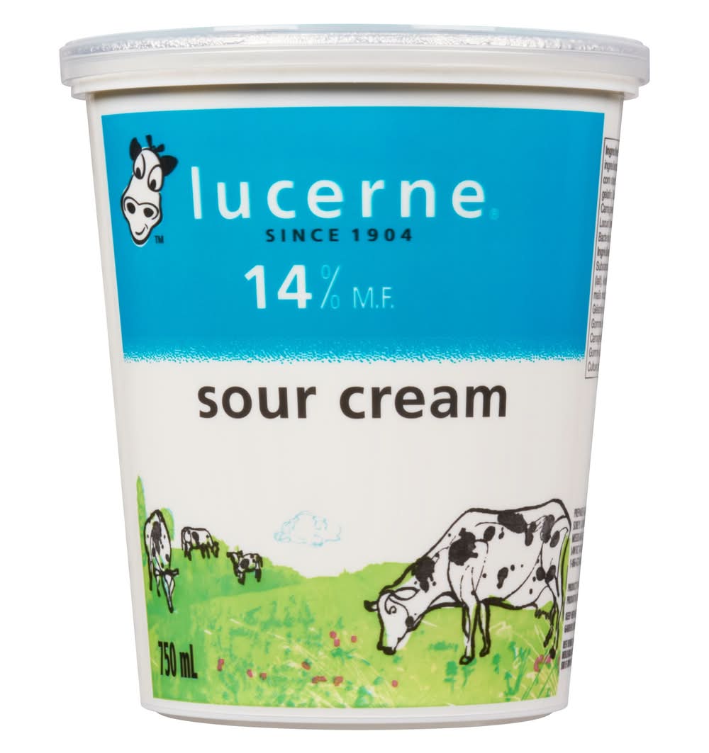 Lucerne 14% M.f. Sour Cream (750 ml)
