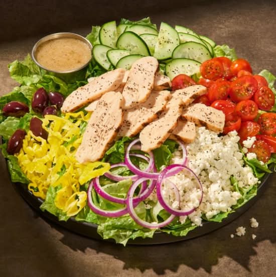 Greek Salad with Chicken