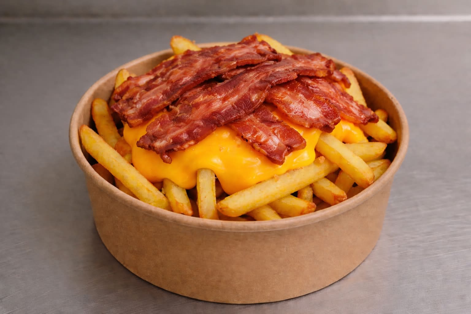 FRITES CHEDDAR BACON