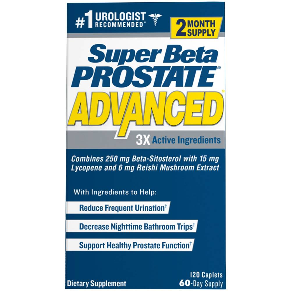 Super Beta Prostate Advanced - (120 Caplets)