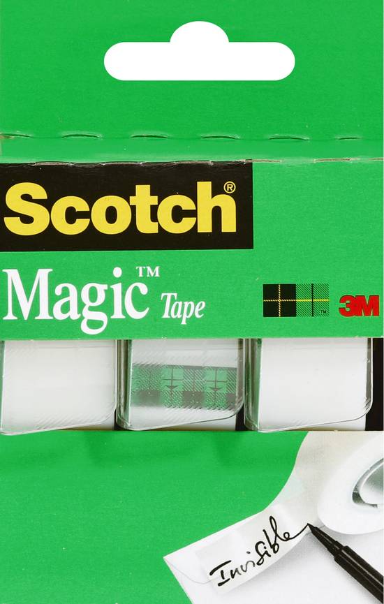 Scotch 3M Magic Invisible Tape (3 ct)