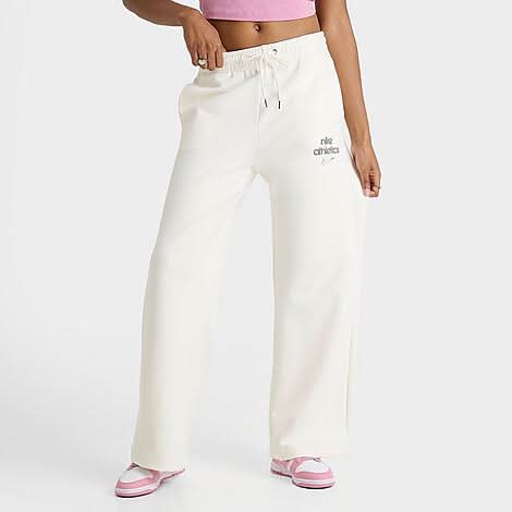 Women'S Nike Sportswear Phoenix Fleece High-Waisted Wide-Leg Jogger Pants (Medium)