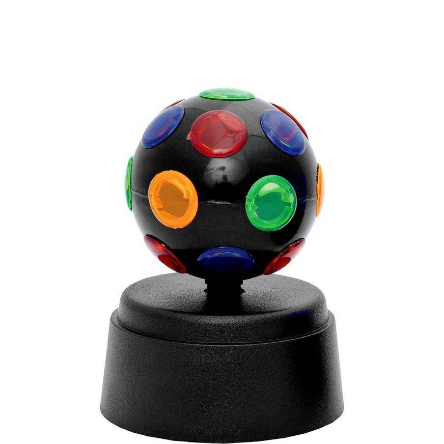 Party City Disco Rainbow Globe Light (5" )