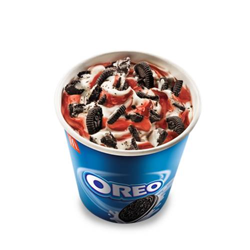 McFlurry Fresa Oreo Mix