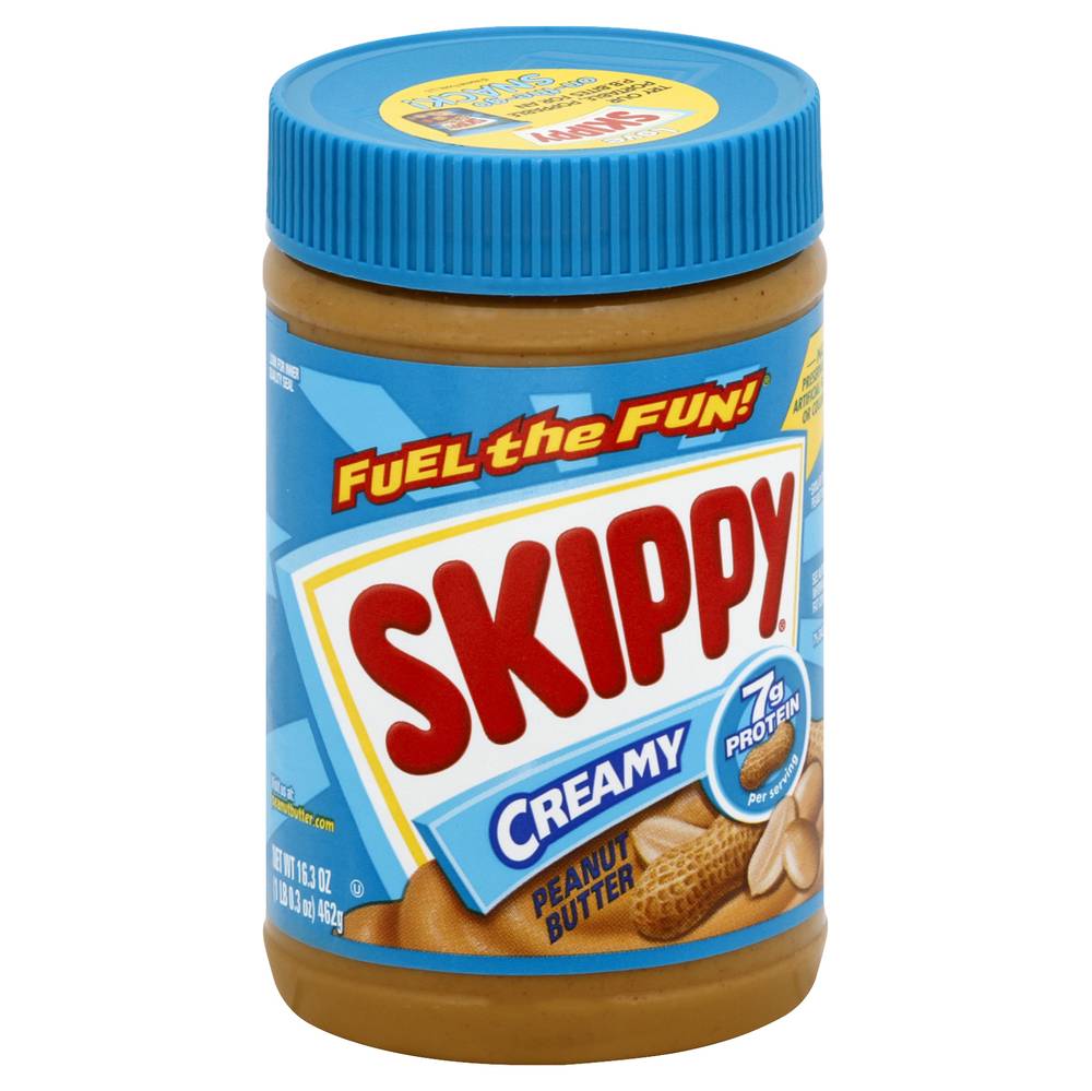 Skippy Creamy Peanut Butter (16.3 oz)