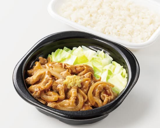 倍盛しょうが焼き弁当(肉2倍)