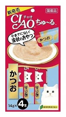 353036：【ペットフード】CIAOちゅ〜る　かつお