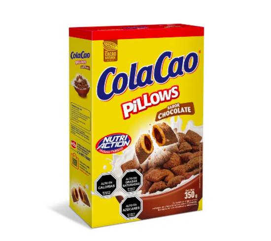 Cola Cao - Cereal Pillows sabor chocolate - Caja 350 g
