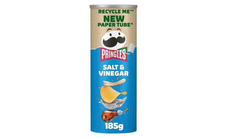 Pringles Salt & Vinegar Sharing Crisps 185g (405341)