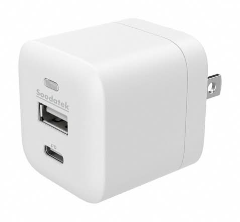 Soodatek PD快充充電器25W(白色) <1Set台 x 1 x 1Set台>