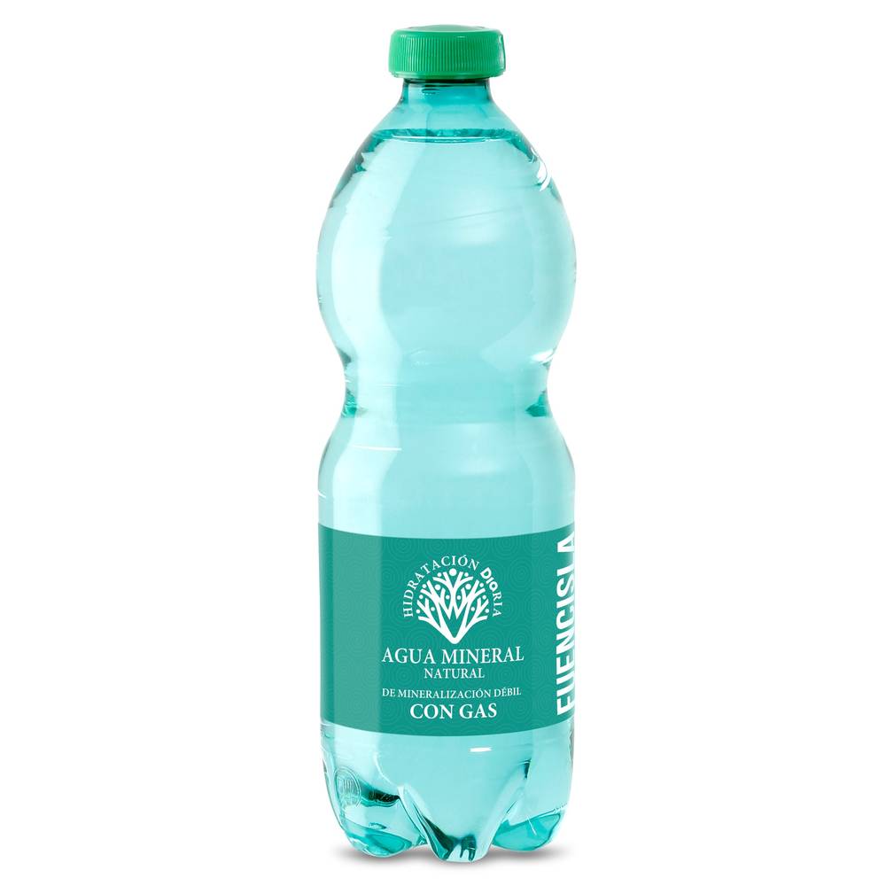 Agua Mineral Con Gas Dia Botella 50 Cl