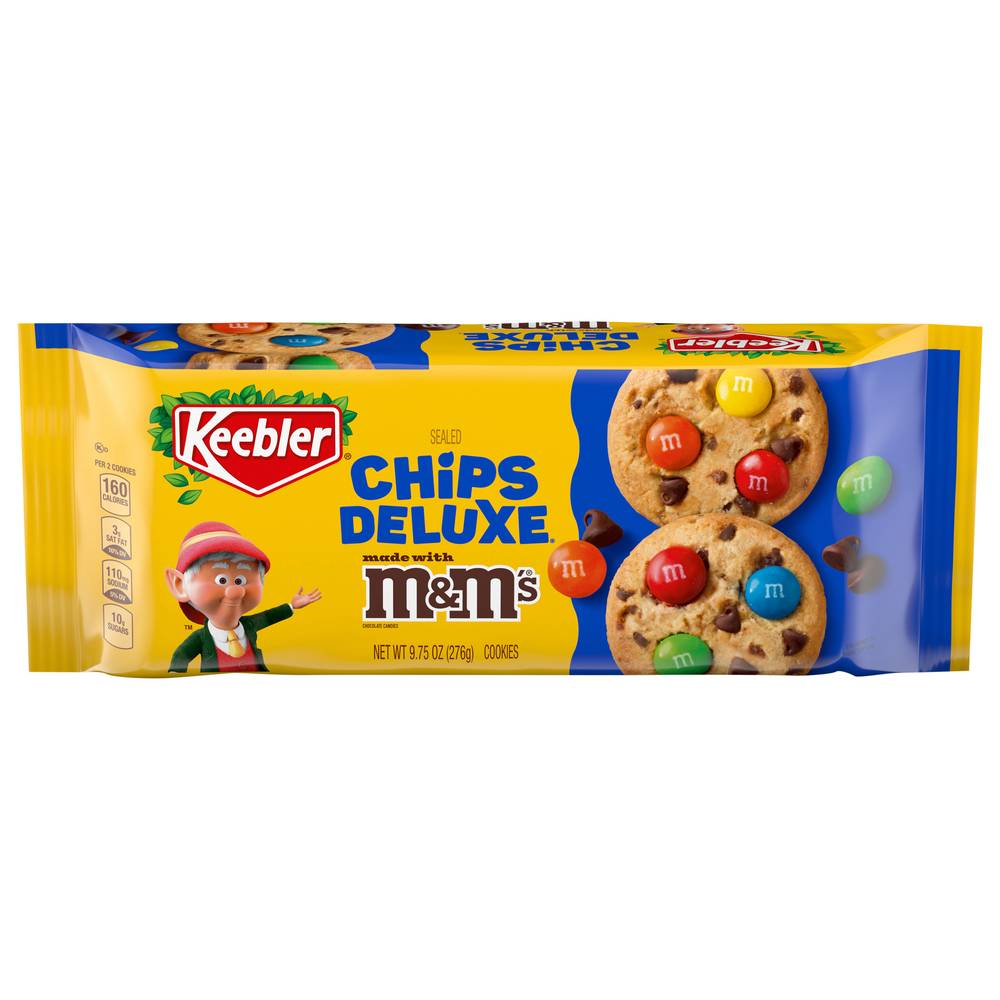 Keebler Chips Deluxe M&M's Milk Chocolate Cookies (18 ct)