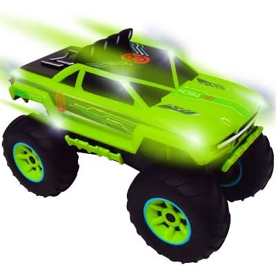 Glow Racers Maxx Action Hyper Climb Motorized Monster Truck Toy Vehicle