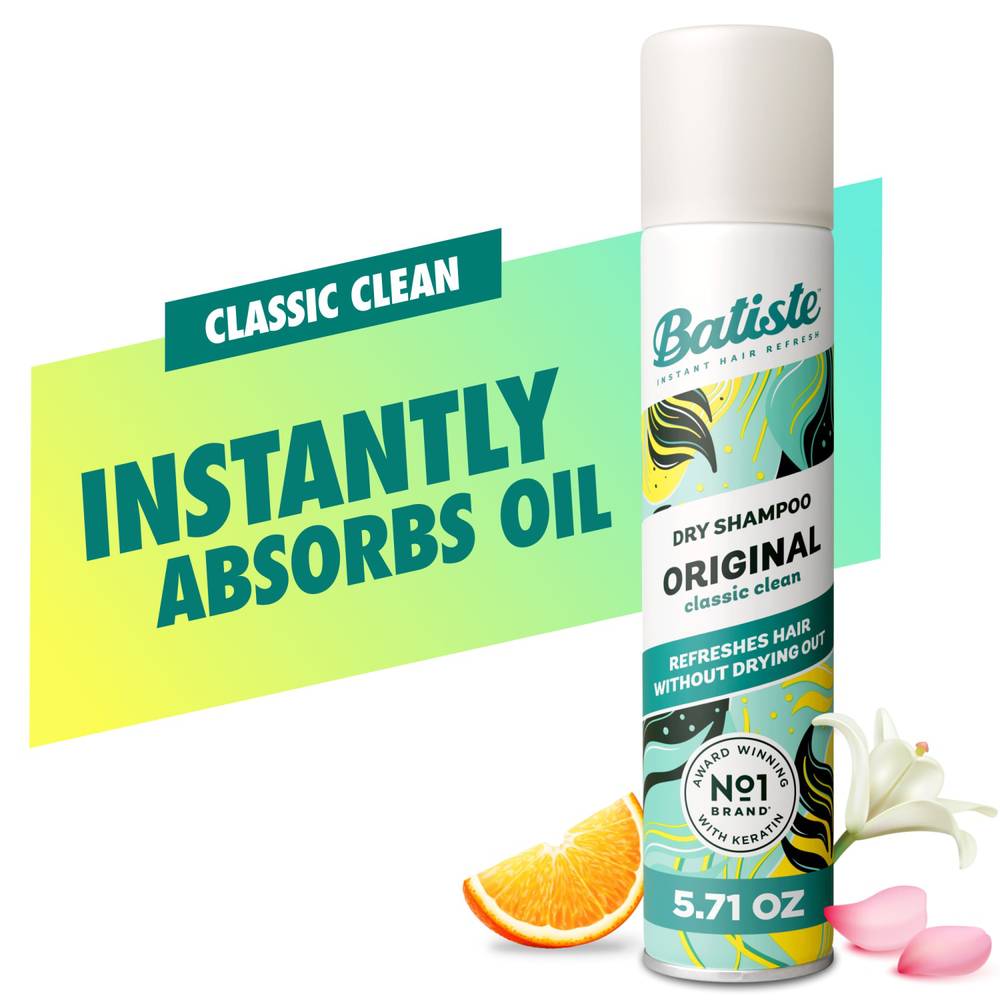 Batiste Original Classic Clean Dry Shampoo (5.71 oz)