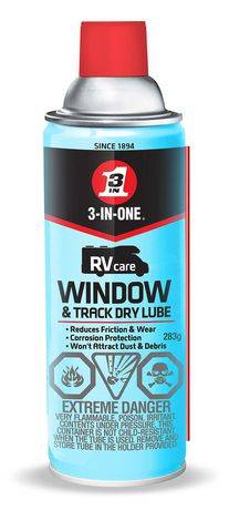 3-IN-ONE Rv Care Window And Track Dry Lube