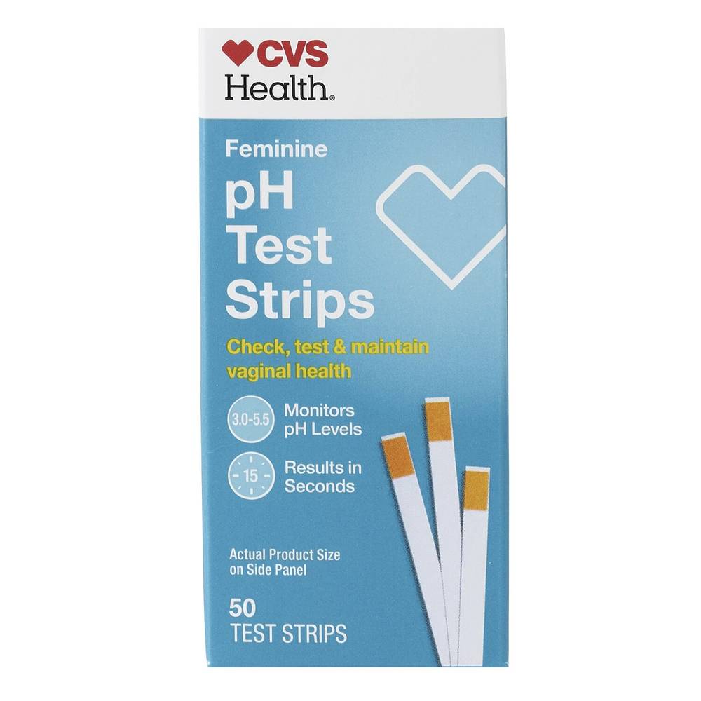 CVS Health Feminine Ph Test Strips (50 ct)