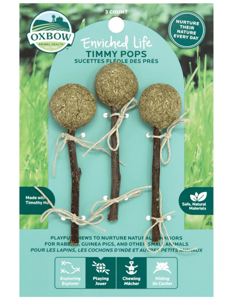 Oxbow Enriched Life Timmy Pops for Small Animals, 3-Pack (3 pk)
