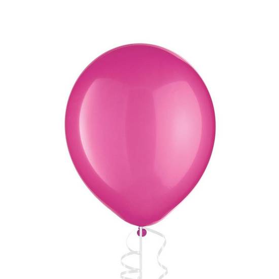 Uninflated 1ct, 12in, Bright Pink Balloon