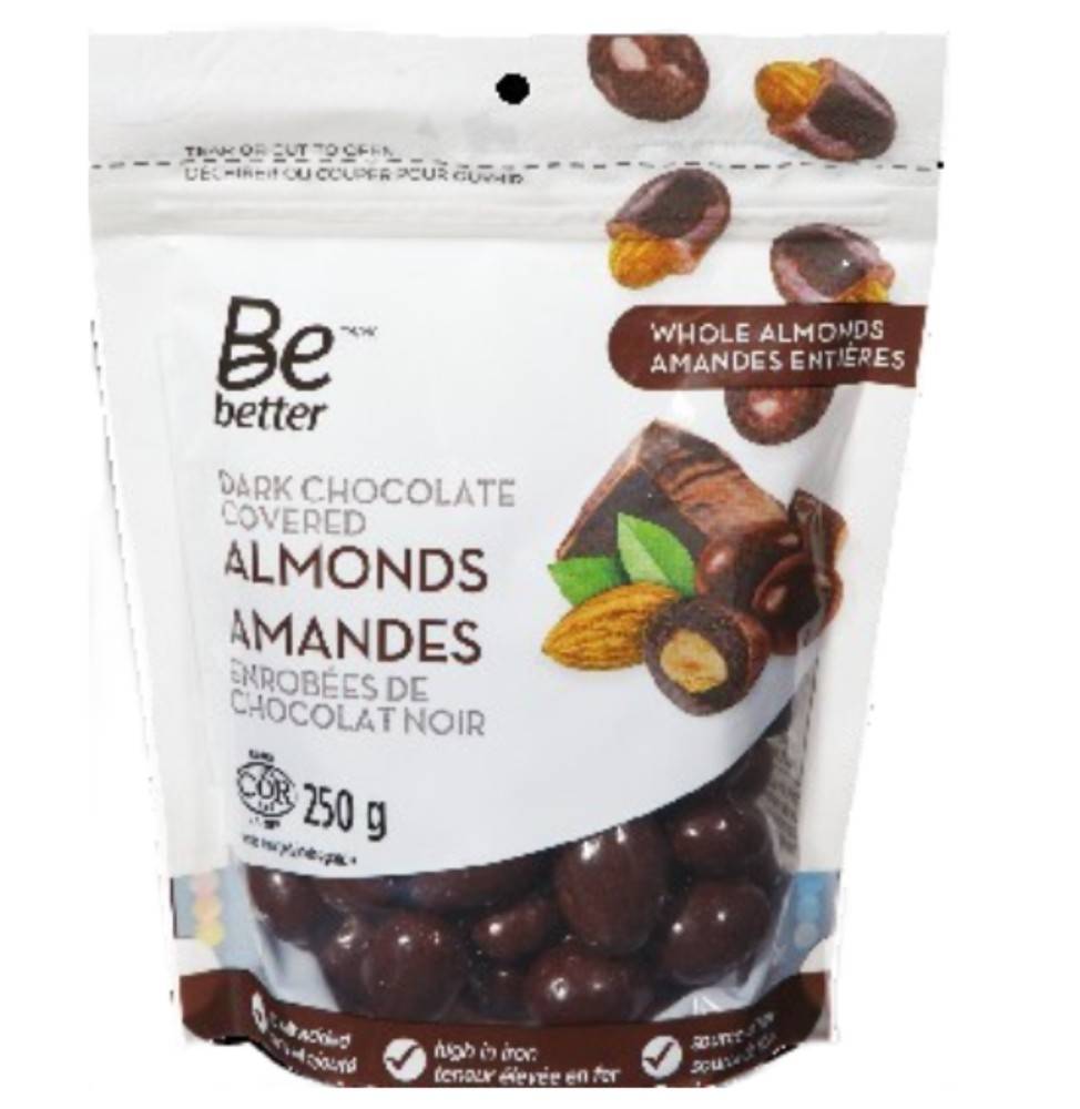 Be Better Dark Chocolate Covered Almonds (250 g)