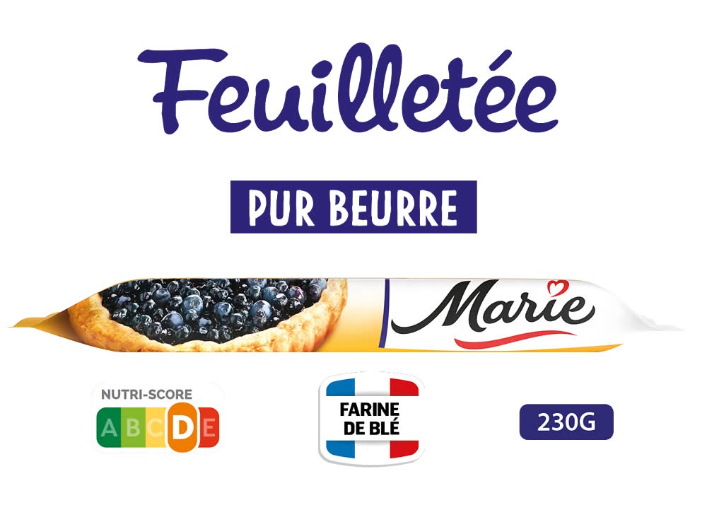 Marie - Pâte feuilletée pur beurre (230g)