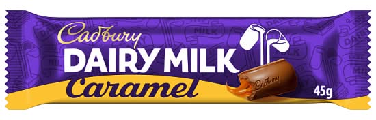 Cadbury Dairy Milk Caramel Chocolate Bar (45g)