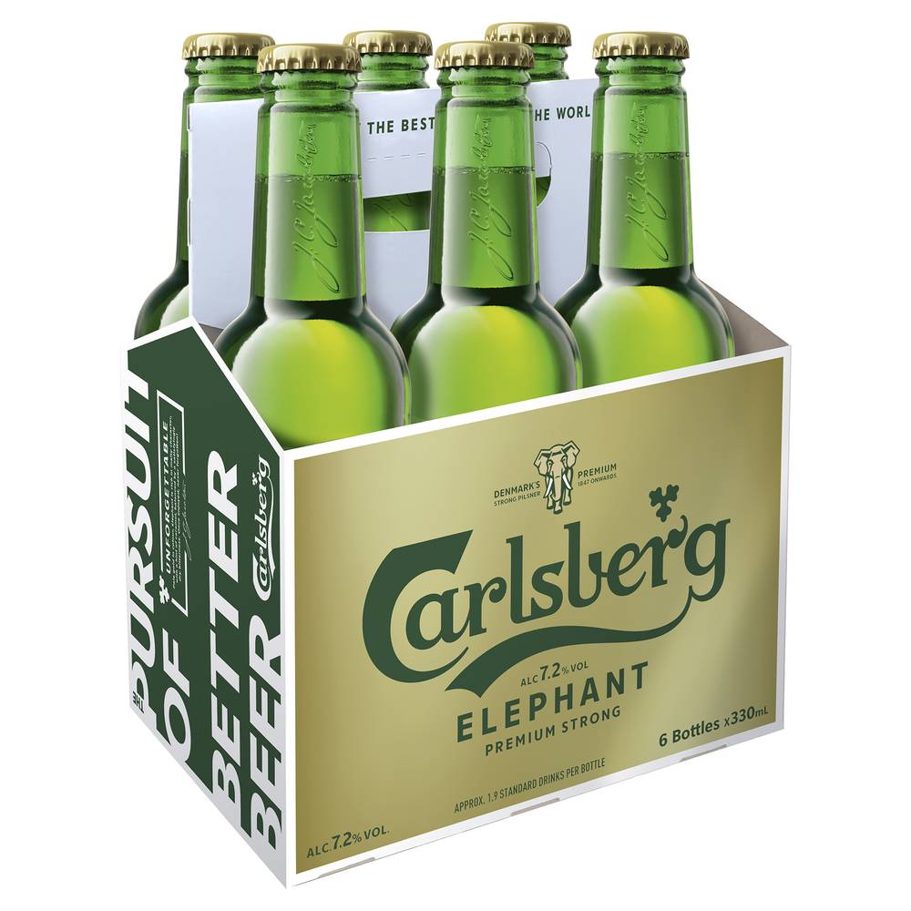 Carlsberg Elephant Premium Strong Beer Delivery Near Me Order Online