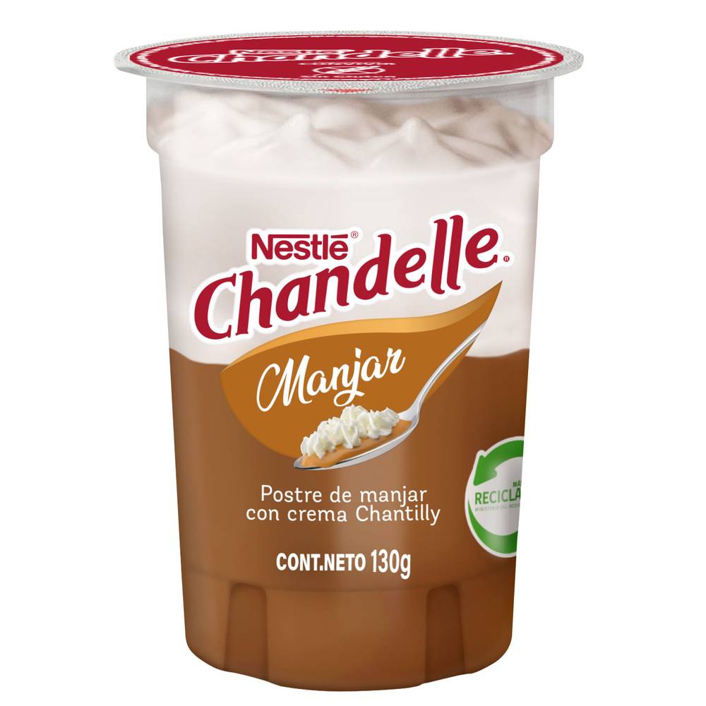 Nestlé postre chandelle manjar (pote 130 g)