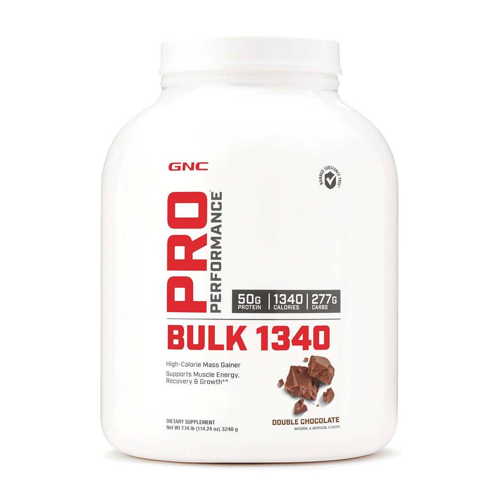 Gnc Pro Performance Powder Bulk 1340 (114.24 oz) (double chocolate)