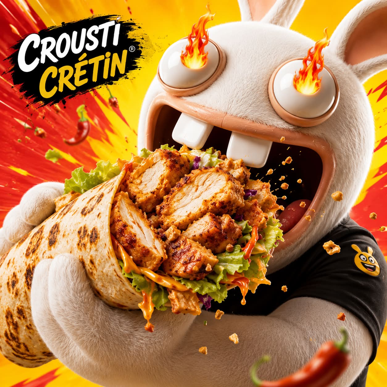 Wrap Chicken Bacon BWAAAH 🐰🥓🌯 (87% satisfaction, 160 notes) ⭐