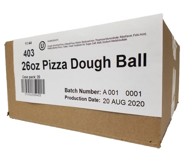 Deiorio'S Pizza Dough Balls 26 Oz
